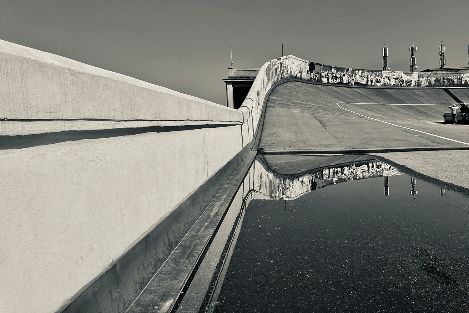 ehemalige Teststrecke von Fiat in Lingotto in Turin