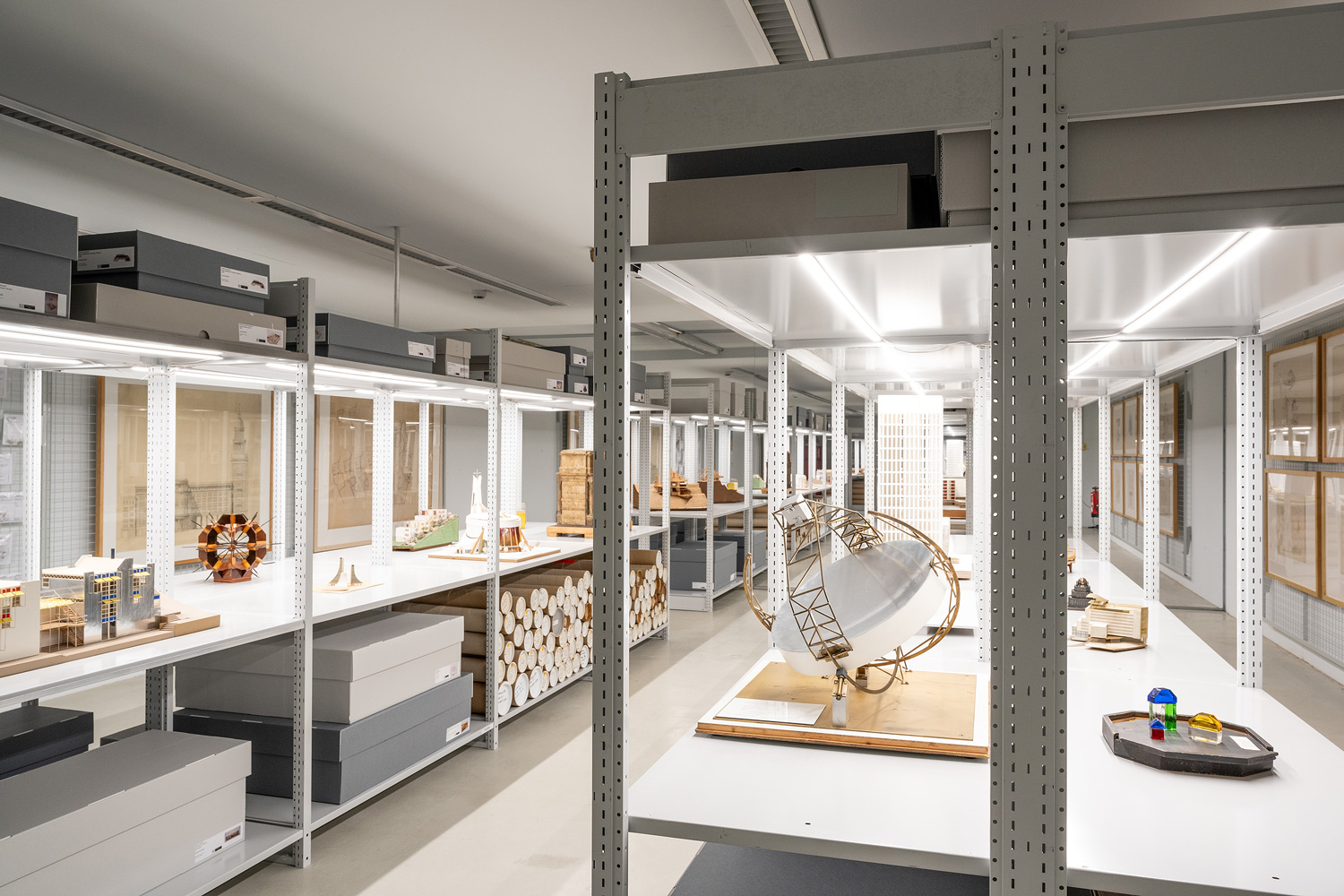 Schaudepot der Sektion Baukunst, Akademie der Künste, Pariser Platz, Berlin